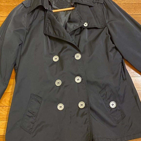 Jou Jou Jackets & Blazers - Jou Jou Large cropped women’s trench in dark grey